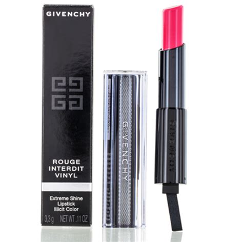 givenchy lipstick rose sulfureux|Givenchy Rouge Interdit Vinyl Lipstick for Women, 06 Rose .